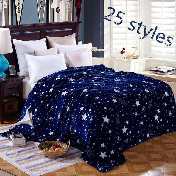 Home Textile Fashion coral fleece blankets on the bed 4 Size for choice bedclothes Towels can be as bed sheet