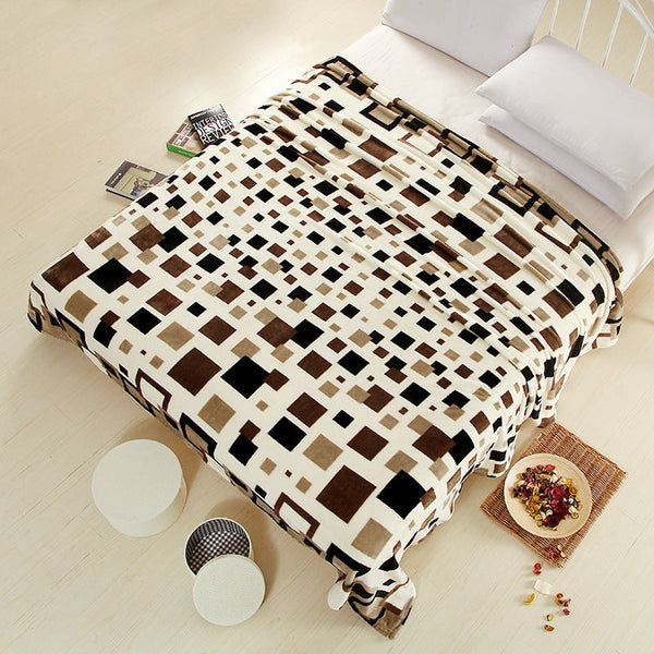 Home Textile Fashion coral fleece blankets on the bed 4 Size for choice bedclothes Towels can be as bed sheet