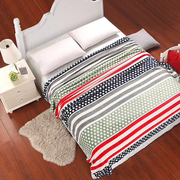 Home Textile Fashion coral fleece blankets on the bed 4 Size for choice bedclothes Towels can be as bed sheet