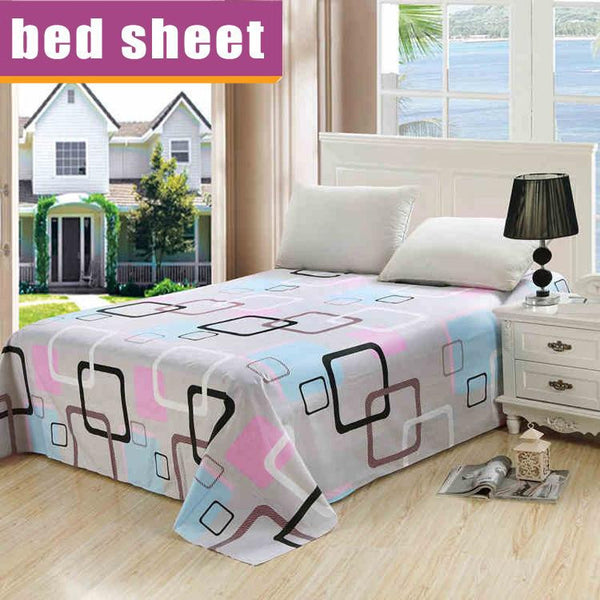 cotton bedsheet, Bedding Flat Sheet - Handmade 100% Cotton bedsheet, 3 Size Available, Free shipping